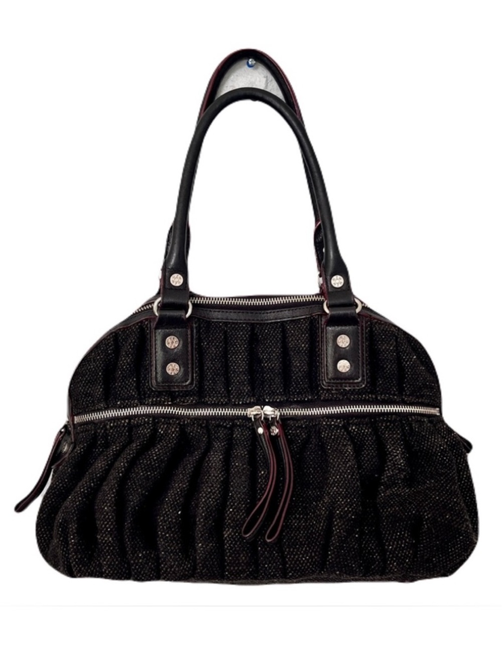 MZ Wallace Black and White ‘Bea Draper’ Tweed Tote